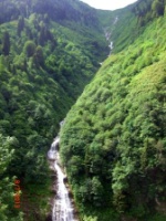 around Ayder in the morning when there is no fog